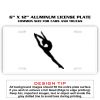 6 X 12 Full Size Aluminum License Plate for Cars and Trucks  Thumbnail