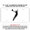 6 X 12 Full Size Aluminum License Plate for Cars and Trucks  Thumbnail