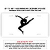 6 X 12 Full Size Aluminum License Plate for Cars and Trucks  Thumbnail