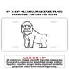 6 X 12 Full Size Aluminum License Plate for Cars and Trucks  Thumbnail