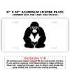 6 X 12 Full Size Aluminum License Plate for Cars and Trucks  Thumbnail