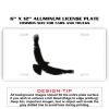 6 X 12 Full Size Aluminum License Plate for Cars and Trucks  Thumbnail