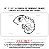 6 X 12 Full Size Aluminum License Plate for Cars and Trucks  Thumbnail