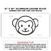 6 X 12 Full Size Aluminum License Plate for Cars and Trucks  Thumbnail