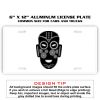 6 X 12 Full Size Aluminum License Plate for Cars and Trucks  Thumbnail