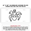6 X 12 Full Size Aluminum License Plate for Cars and Trucks  Thumbnail