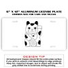 6 X 12 Full Size Aluminum License Plate for Cars and Trucks  Thumbnail