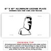 6 X 12 Full Size Aluminum License Plate for Cars and Trucks  Thumbnail