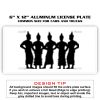 6 X 12 Full Size Aluminum License Plate for Cars and Trucks  Thumbnail