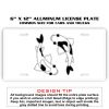 6 X 12 Full Size Aluminum License Plate for Cars and Trucks  Thumbnail