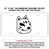 6 X 12 Full Size Aluminum License Plate for Cars and Trucks  Thumbnail