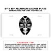 6 X 12 Full Size Aluminum License Plate for Cars and Trucks  Thumbnail