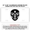 6 X 12 Full Size Aluminum License Plate for Cars and Trucks  Thumbnail