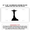 6 X 12 Full Size Aluminum License Plate for Cars and Trucks  Thumbnail