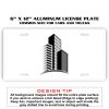 6 X 12 Full Size Aluminum License Plate for Cars and Trucks  Thumbnail
