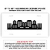 6 X 12 Full Size Aluminum License Plate for Cars and Trucks  Thumbnail