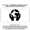 6 X 12 Full Size Aluminum License Plate for Cars and Trucks  Thumbnail