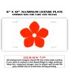6 X 12 Full Size Aluminum License Plate for Cars and Trucks  Thumbnail