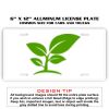 6 X 12 Full Size Aluminum License Plate for Cars and Trucks  Thumbnail