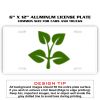 6 X 12 Full Size Aluminum License Plate for Cars and Trucks  Thumbnail
