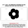 6 X 12 Full Size Aluminum License Plate for Cars and Trucks  Thumbnail