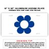 6 X 12 Full Size Aluminum License Plate for Cars and Trucks  Thumbnail