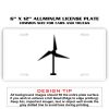 6 X 12 Full Size Aluminum License Plate for Cars and Trucks  Thumbnail