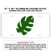 6 X 12 Full Size Aluminum License Plate for Cars and Trucks  Thumbnail