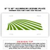 6 X 12 Full Size Aluminum License Plate for Cars and Trucks  Thumbnail