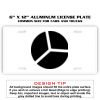 6 X 12 Full Size Aluminum License Plate for Cars and Trucks  Thumbnail