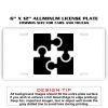 6 X 12 Full Size Aluminum License Plate for Cars and Trucks  Thumbnail