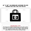 6 X 12 Full Size Aluminum License Plate for Cars and Trucks  Thumbnail