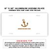 6 X 12 Full Size Aluminum License Plate for Cars and Trucks  Thumbnail