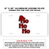 6 X 12 Full Size Aluminum License Plate for Cars and Trucks  Thumbnail
