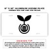 6 X 12 Full Size Aluminum License Plate for Cars and Trucks  Thumbnail