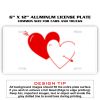 6 X 12 Full Size Aluminum License Plate for Cars and Trucks  Thumbnail