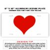 6 X 12 Full Size Aluminum License Plate for Cars and Trucks  Thumbnail