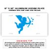 6 X 12 Full Size Aluminum License Plate for Cars and Trucks  Thumbnail