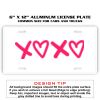 6 X 12 Full Size Aluminum License Plate for Cars and Trucks  Thumbnail