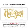 6 X 12 Full Size Aluminum License Plate for Cars and Trucks  Thumbnail