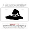 6 X 12 Full Size Aluminum License Plate for Cars and Trucks  Thumbnail
