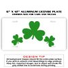 6 X 12 Full Size Aluminum License Plate for Cars and Trucks  Thumbnail