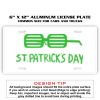 6 X 12 Full Size Aluminum License Plate for Cars and Trucks  Thumbnail