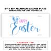 6 X 12 Full Size Aluminum License Plate for Cars and Trucks  Thumbnail