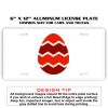 6 X 12 Full Size Aluminum License Plate for Cars and Trucks  Thumbnail