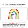6 X 12 Full Size Aluminum License Plate for Cars and Trucks  Thumbnail