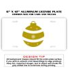 6 X 12 Full Size Aluminum License Plate for Cars and Trucks  Thumbnail
