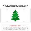 6 X 12 Full Size Aluminum License Plate for Cars and Trucks  Thumbnail
