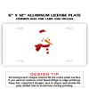 6 X 12 Full Size Aluminum License Plate for Cars and Trucks  Thumbnail