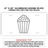 6 X 12 Full Size Aluminum License Plate for Cars and Trucks  Thumbnail